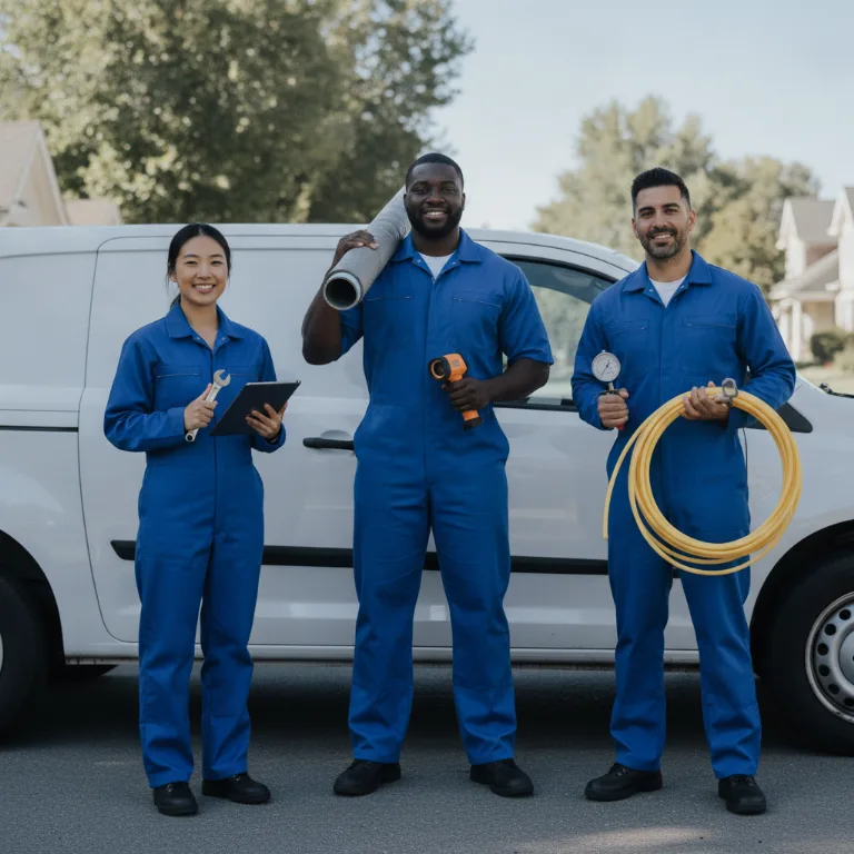 Geothermal Heating team in Les Rivieres